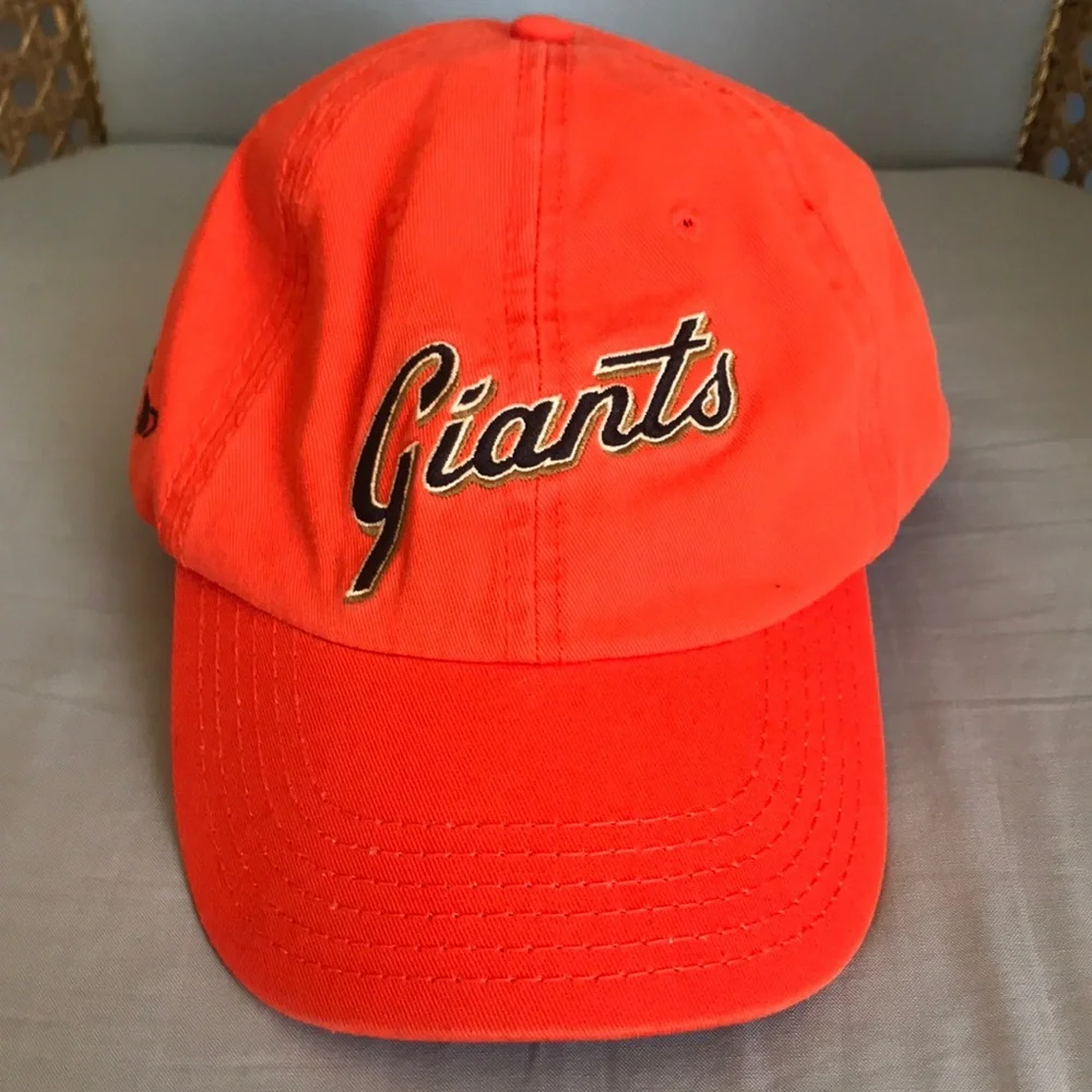 NWOT Orange MLB San Francisco Giants baseball cap/hat Game day everyday wear OS